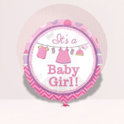 Its a Girl Pink Balloon
