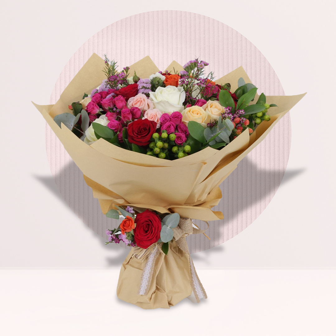Shop Charming Flowers Bouquet Flower Delivery KL Weng Hoa