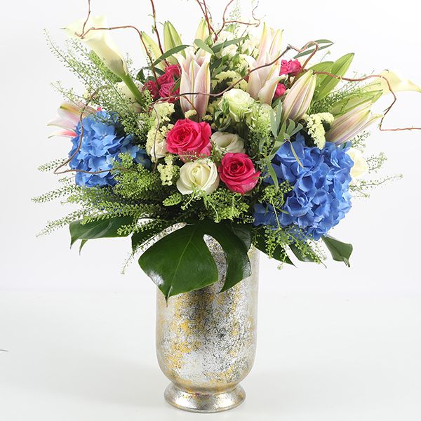 Luxury Vase Flower Arrangement by Weng Hoa