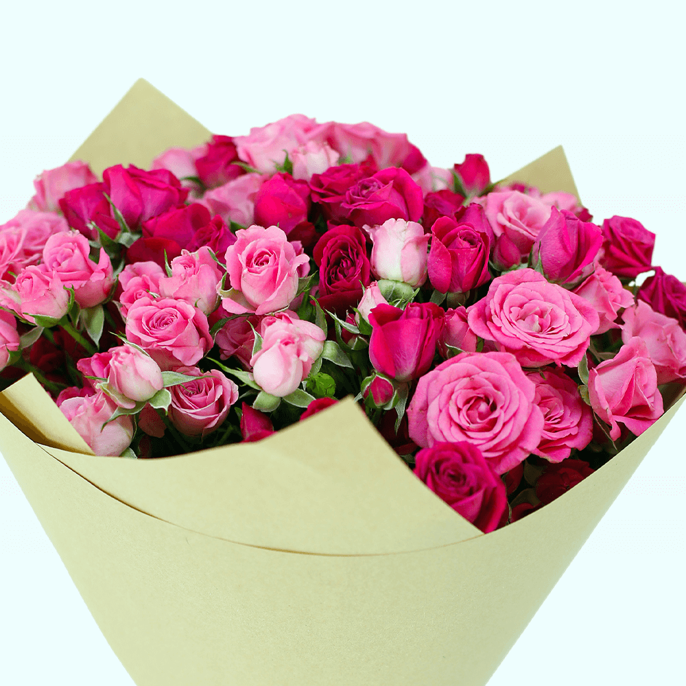 Pink Spray Rose Bouquet