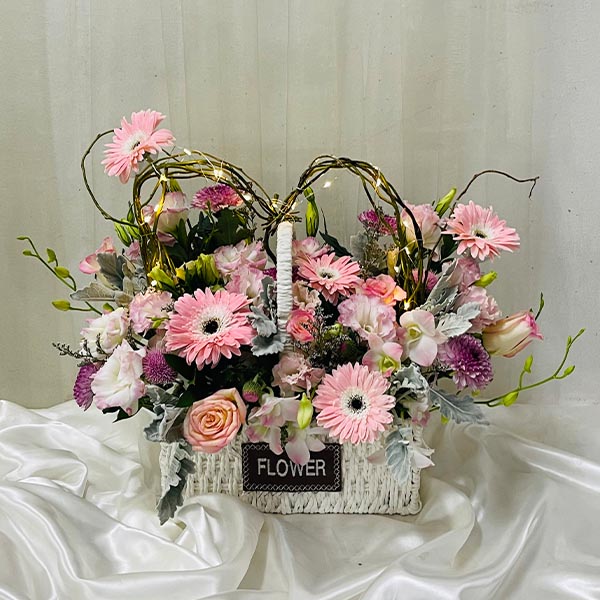 Buy Basket Flower Arrangement Online Same Day Gift Delivery