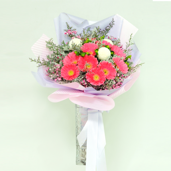 Pink Flower Bouquet Delivery in Malaysia Best Florist KL