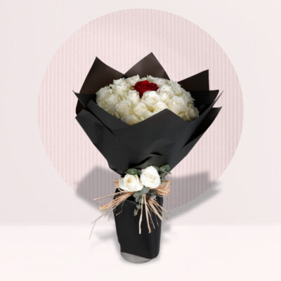 White Rose Bouquet