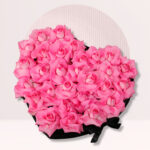Heart Shap Rose Box
