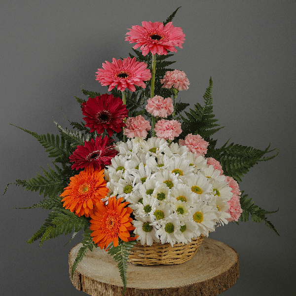 Basket of Bliss Flower Online Flower Delivery