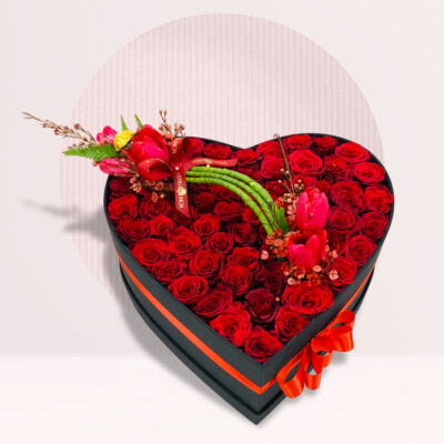 Rose Flower in Box