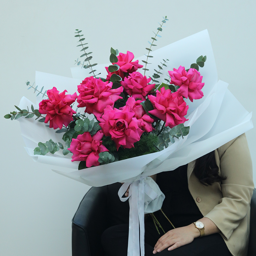 Striking Pink Blossom | Valentines Bold Beauty Day Flowers | Wenghoa