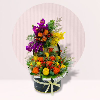 Regal Floral Basket