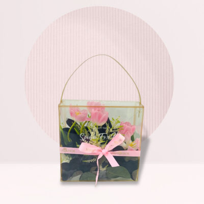 Elegant Pink Blossom Bag