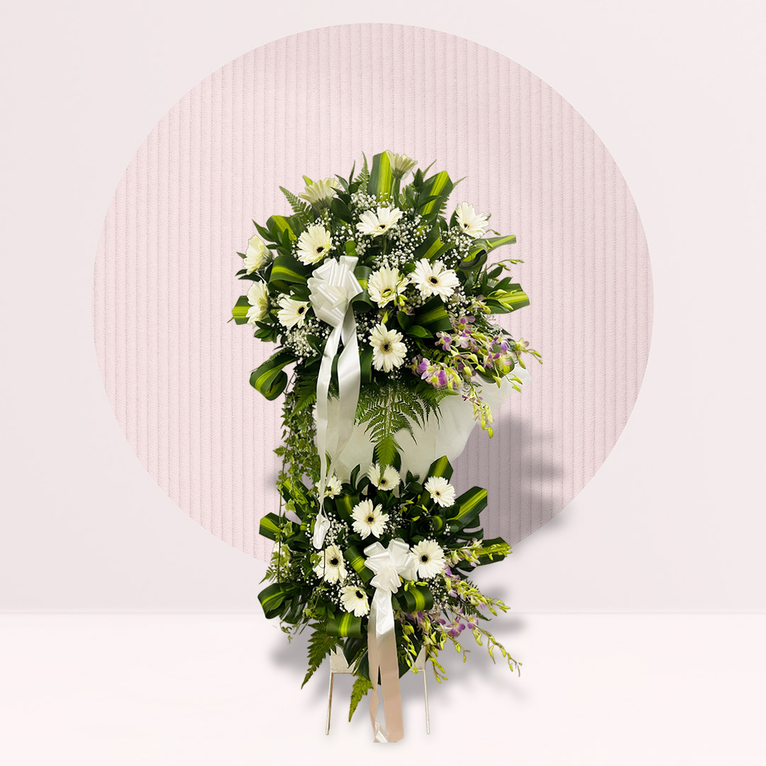 Buy Condolence Flower Stand Online Same Day Flower Delivery