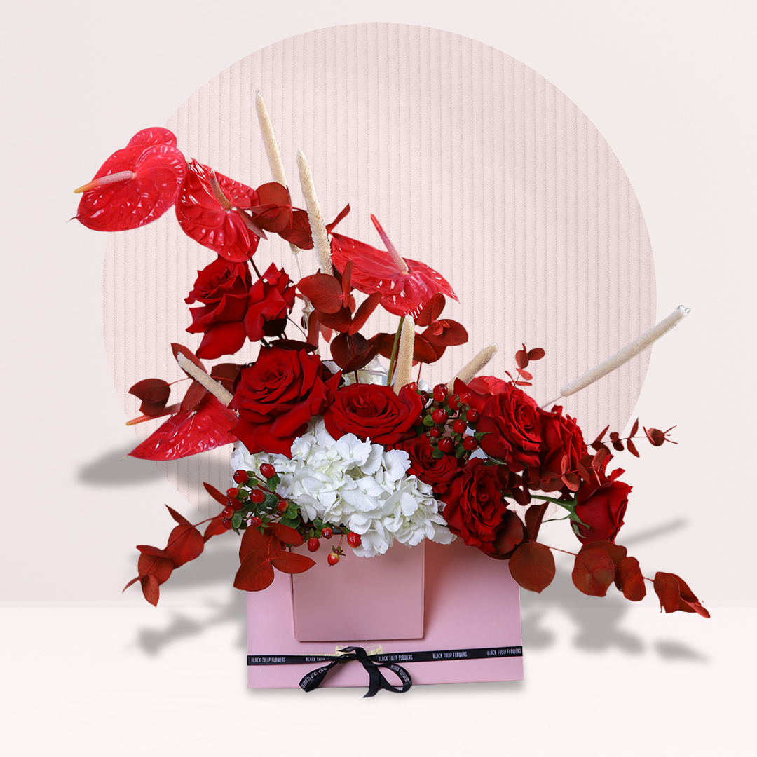 Buy Mix flower Arrangement Online Vday Gifts Delivery KL