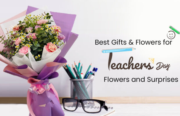 ideas with flowers for teachers day