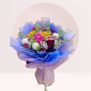 mix flowers bouquet for 520 day