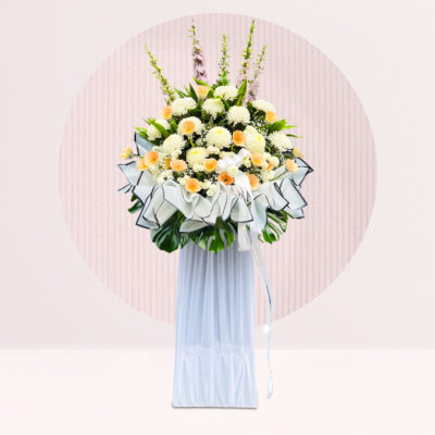 order funeral flowers with stand online